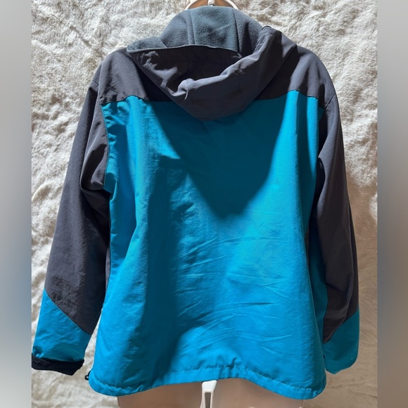 THE NORTH FACE  Womens SUMMIT HYBRID HOODIE Y2K Vintage Large Fleece Fully Lined - Picture 10 of 15